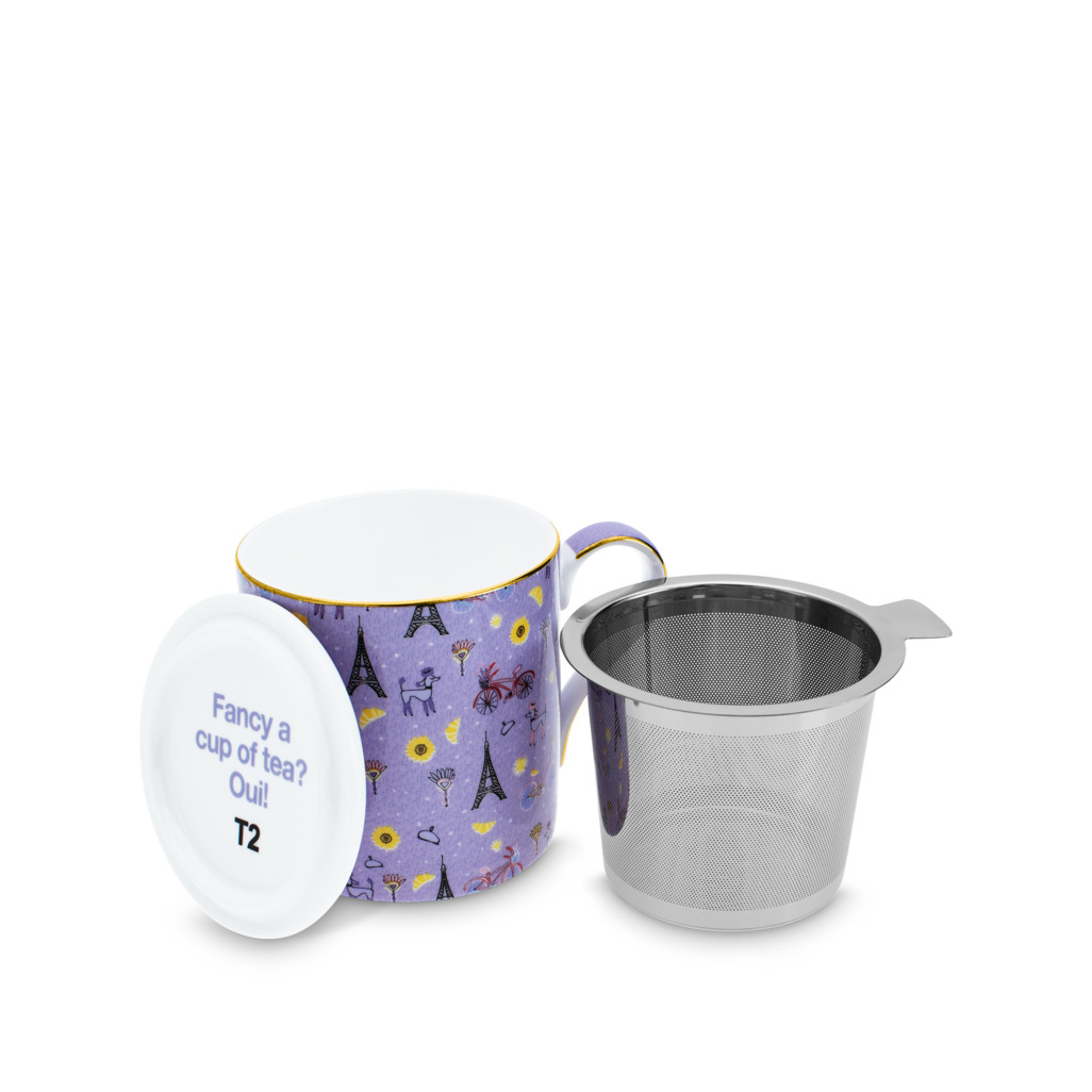 Iconic French Earl Grey Mug with Infuser image number 3