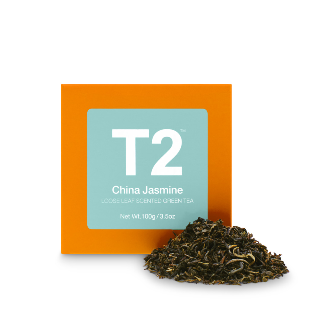 China Jasmine Loose Leaf Cube 100g image number 0