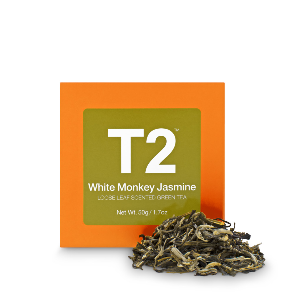White Monkey Jasmine Loose Leaf Cube 50g image number 0