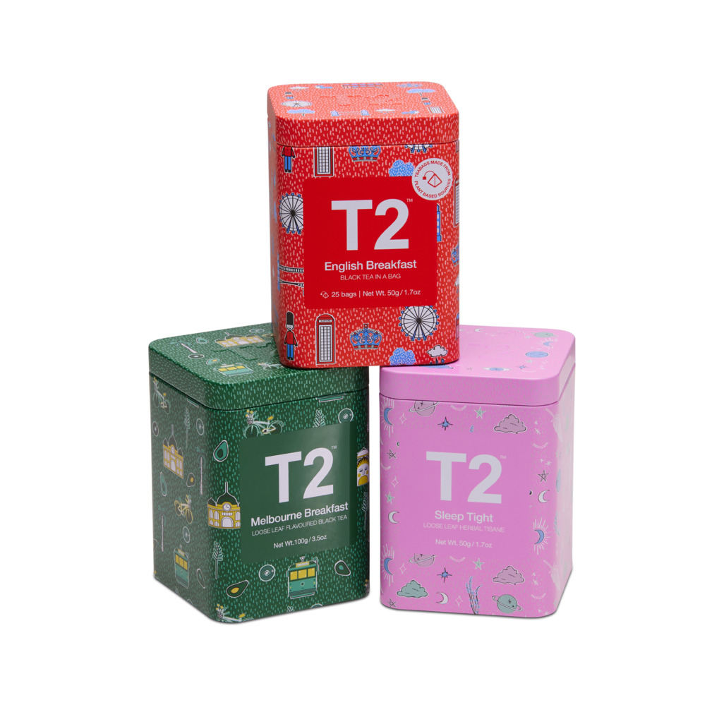 Tea Tin Trio Bundle image number 0