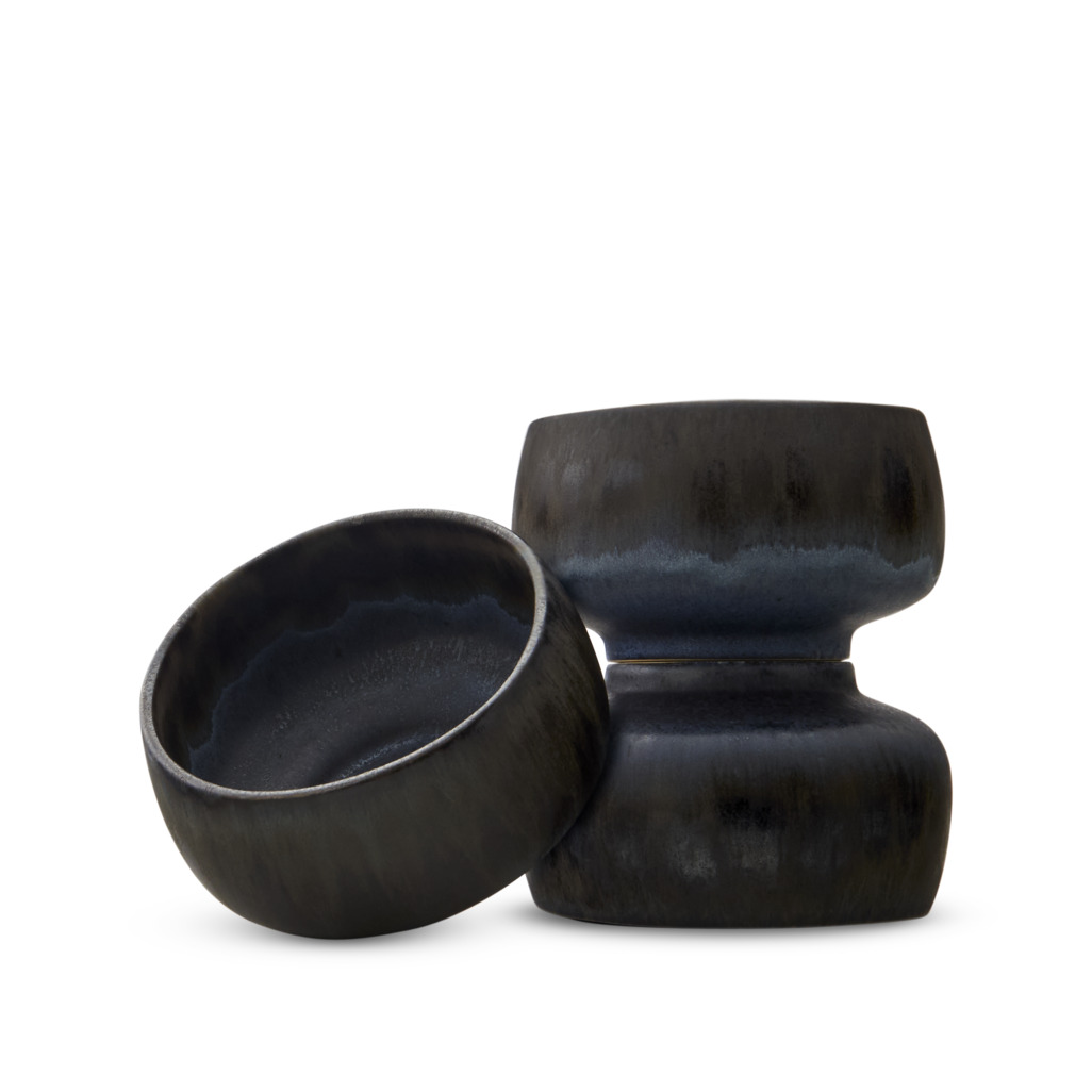 Glazed & Amazed Small Matcha Bowl Midnight image number 4