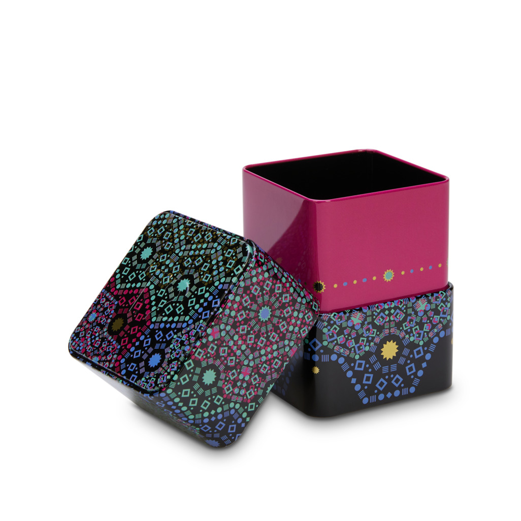 Moroccan Tealeidoscope Storage Tin image number 1