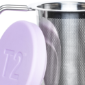 Basket Infuser With Silicone Lid Lilac image number 2