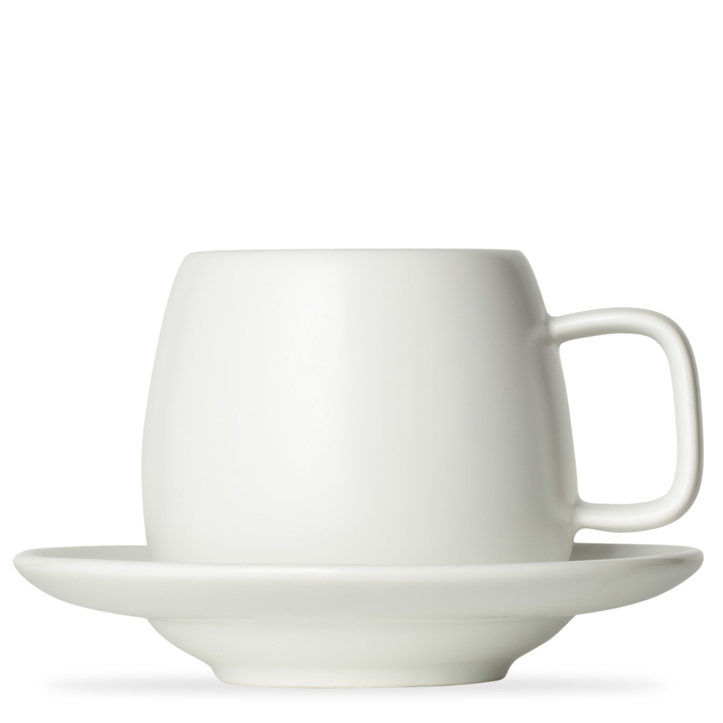 T2 Teaset Hugo Cup & Saucer White image number 1