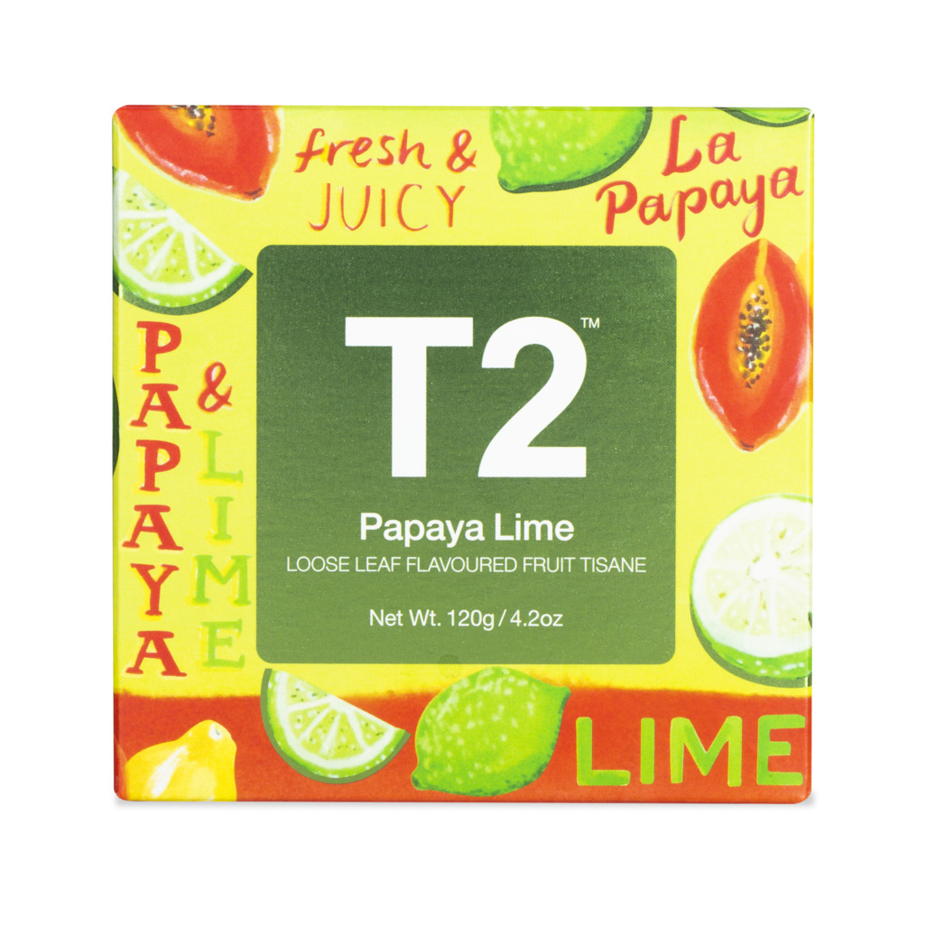 Papaya Lime Loose Leaf Feature Cube image number 0