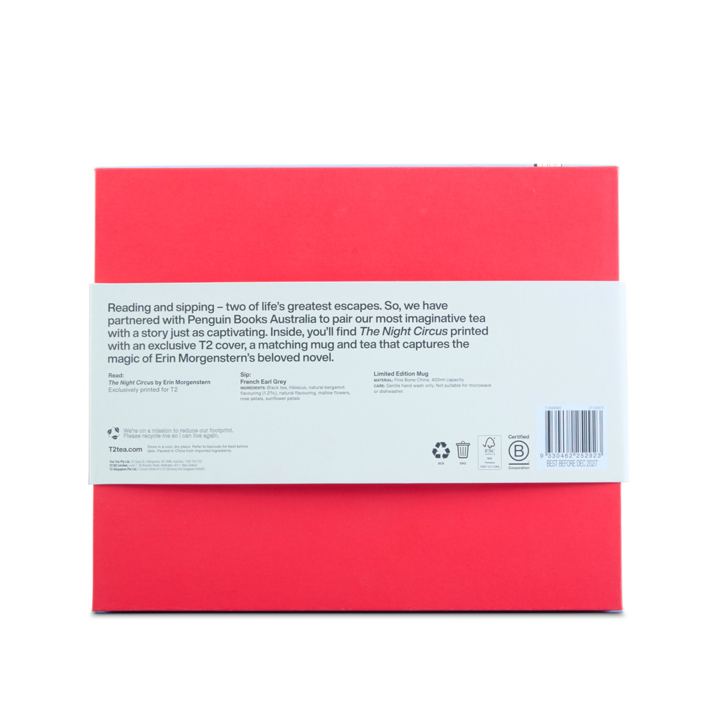 T2 x Penguin Books - Tea & Books: The Night Circus Fantasy Gift Pack image number 5