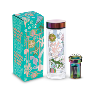 Double layer Glass Thermos - Tea Soul