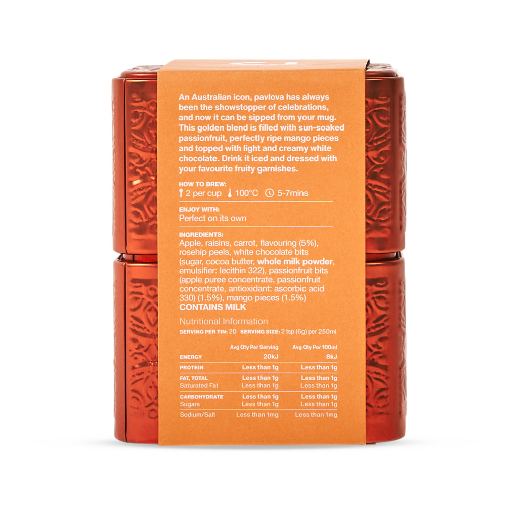 Mango Passion Pavlova Loose Leaf Tin 120g image number 3