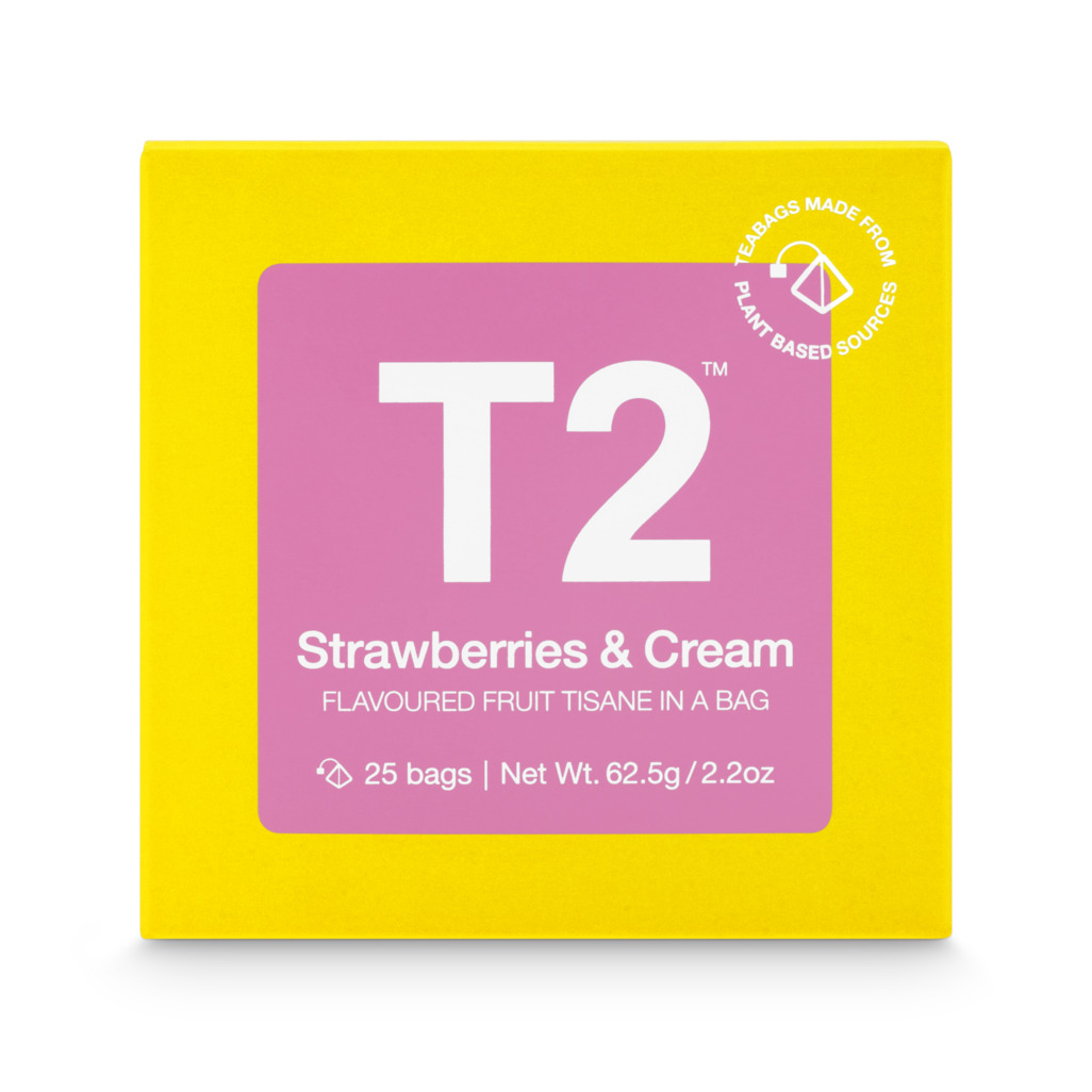 Strawberries & Cream Tea Bag Cube 25 pack image number 2