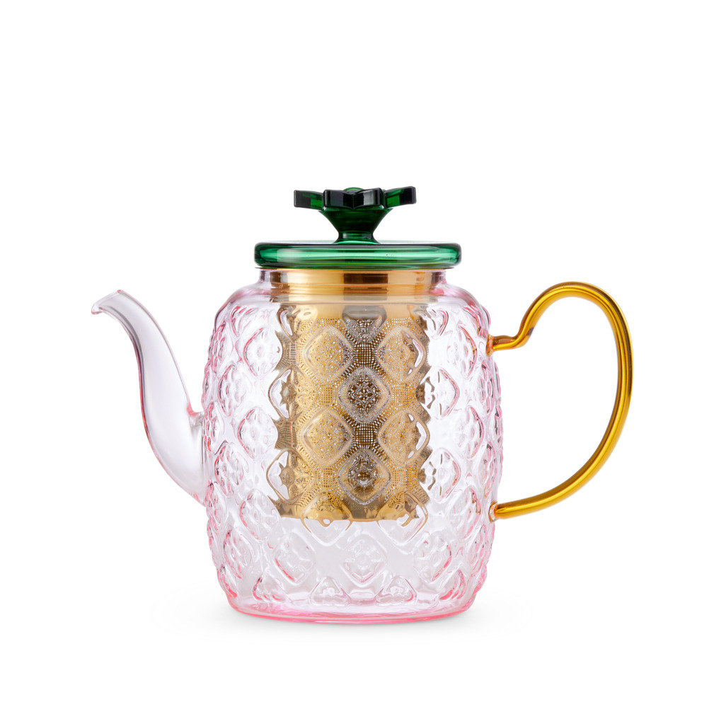Calypso Crush Glass Teapot Teapots T2 Australia