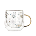 Bee Moroccan Glass Double Walled Mug image number 1