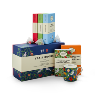 T2 x Penguin Books - Tea & Books: Festive Classics Tea Bag Gift Pack