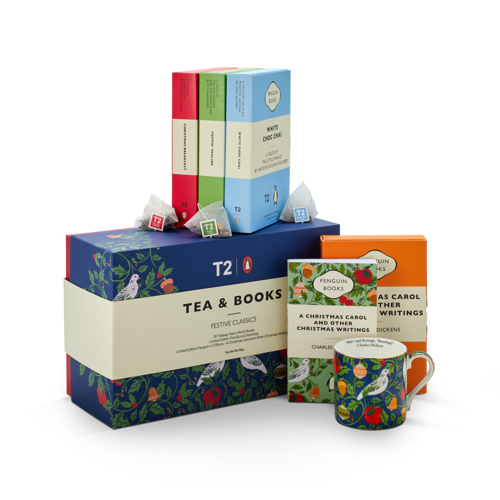 T2 x Penguin Books - Tea & Books: Festive Classics Tea Bag Gift Pack image number 0