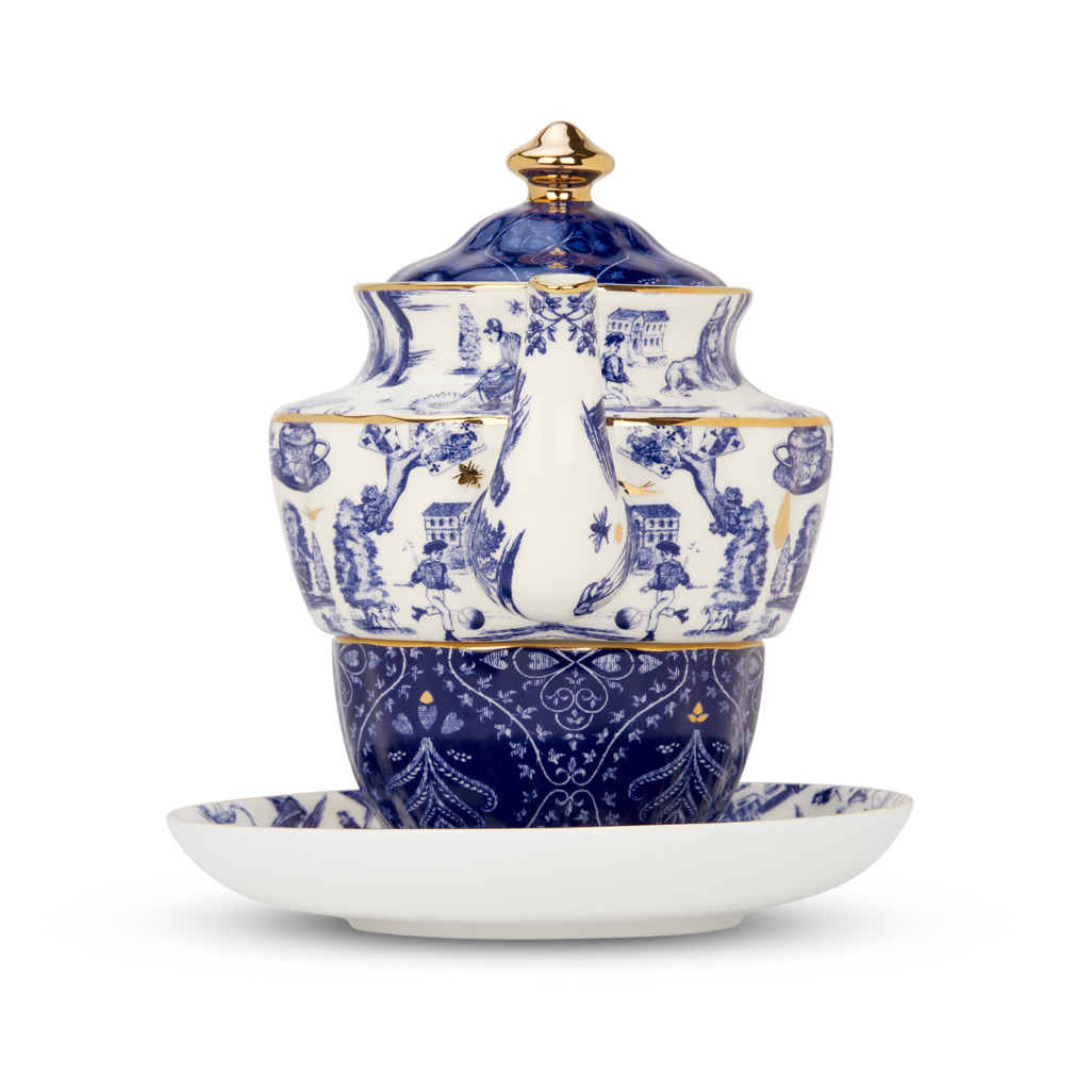 High Tea Hijinks Tea For One Blue image number 3