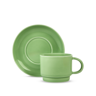 Billy Cup & Saucer Pistachio