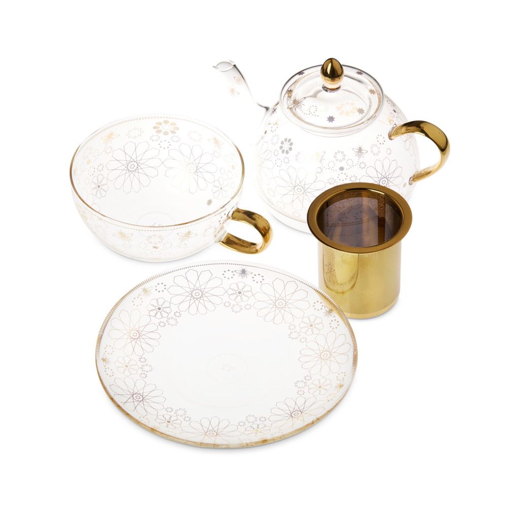 Bee Moroccan Glass Tea For One image number 5
