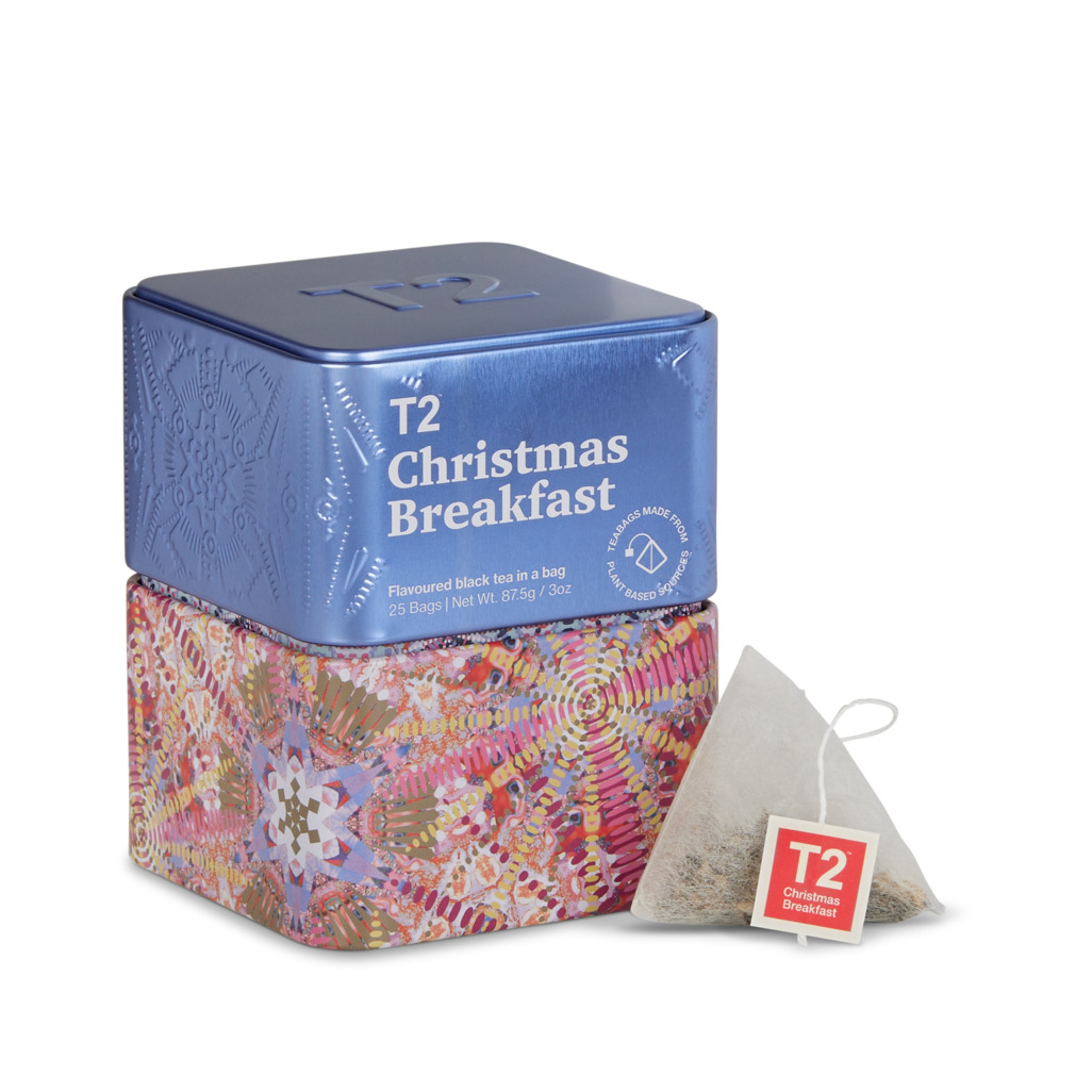 Christmas Breakfast Tea Bag Tin 25 pack image number 8