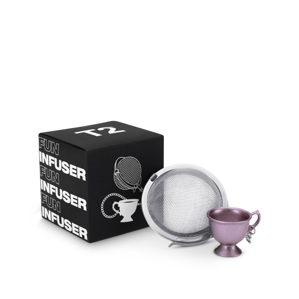 Fun Infuser Teacup Pink image number 1