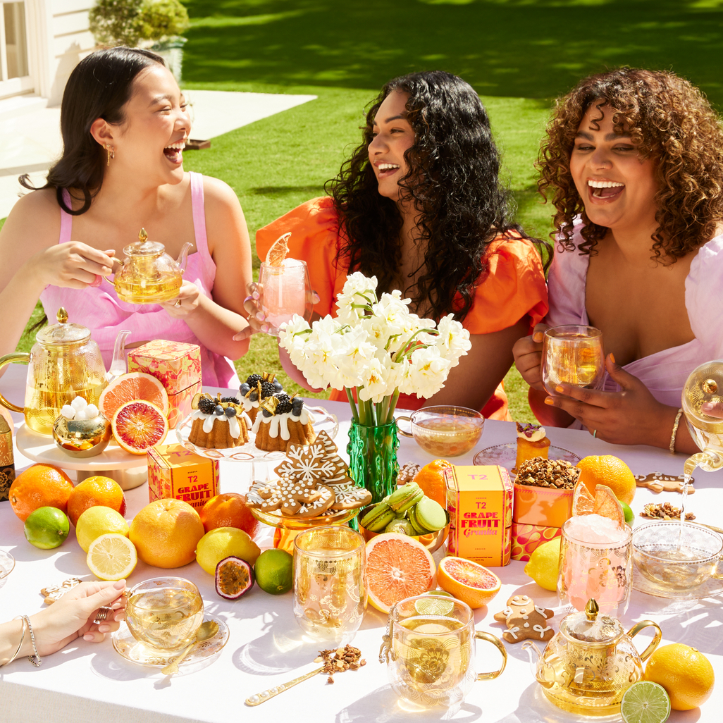 Deco Dazzler Glass Cup & Saucer image number 6