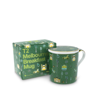 Iconic Melbourne Breakfast Mug with Infuser