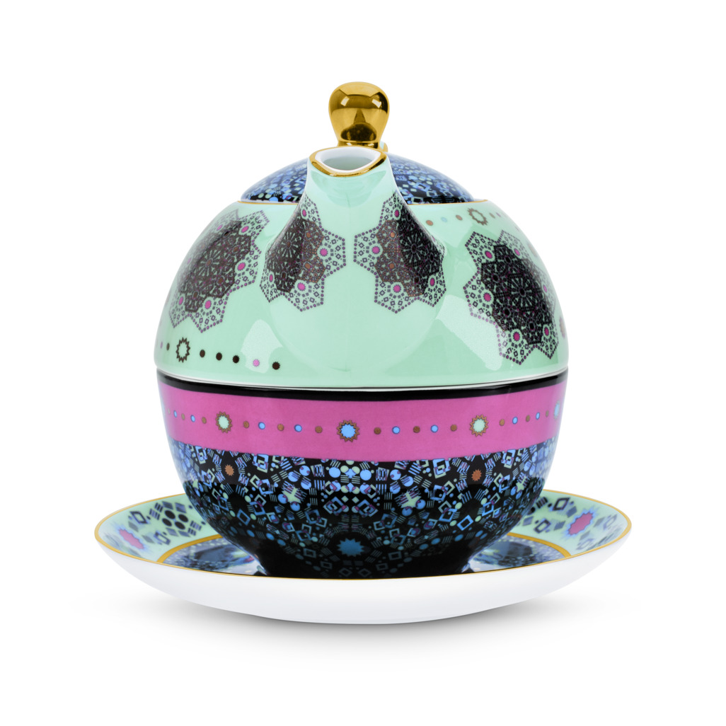 Moroccan Tealeidoscope Aqua Tea For One image number 3