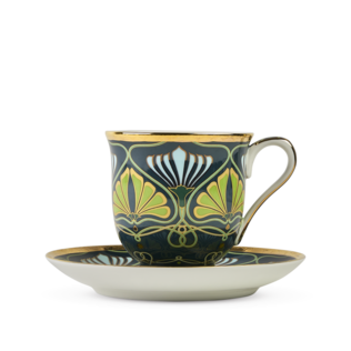 Toulouse Cup & Saucer Midnight