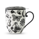 Curios Mug With Infuser Black image number 0