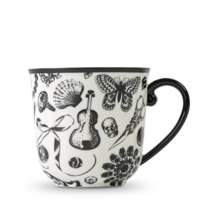 Curios Pretty Mug Black