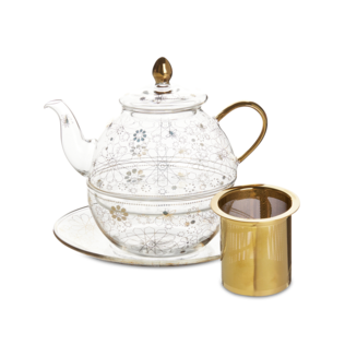 Bee Moroccan Glass Tea For One