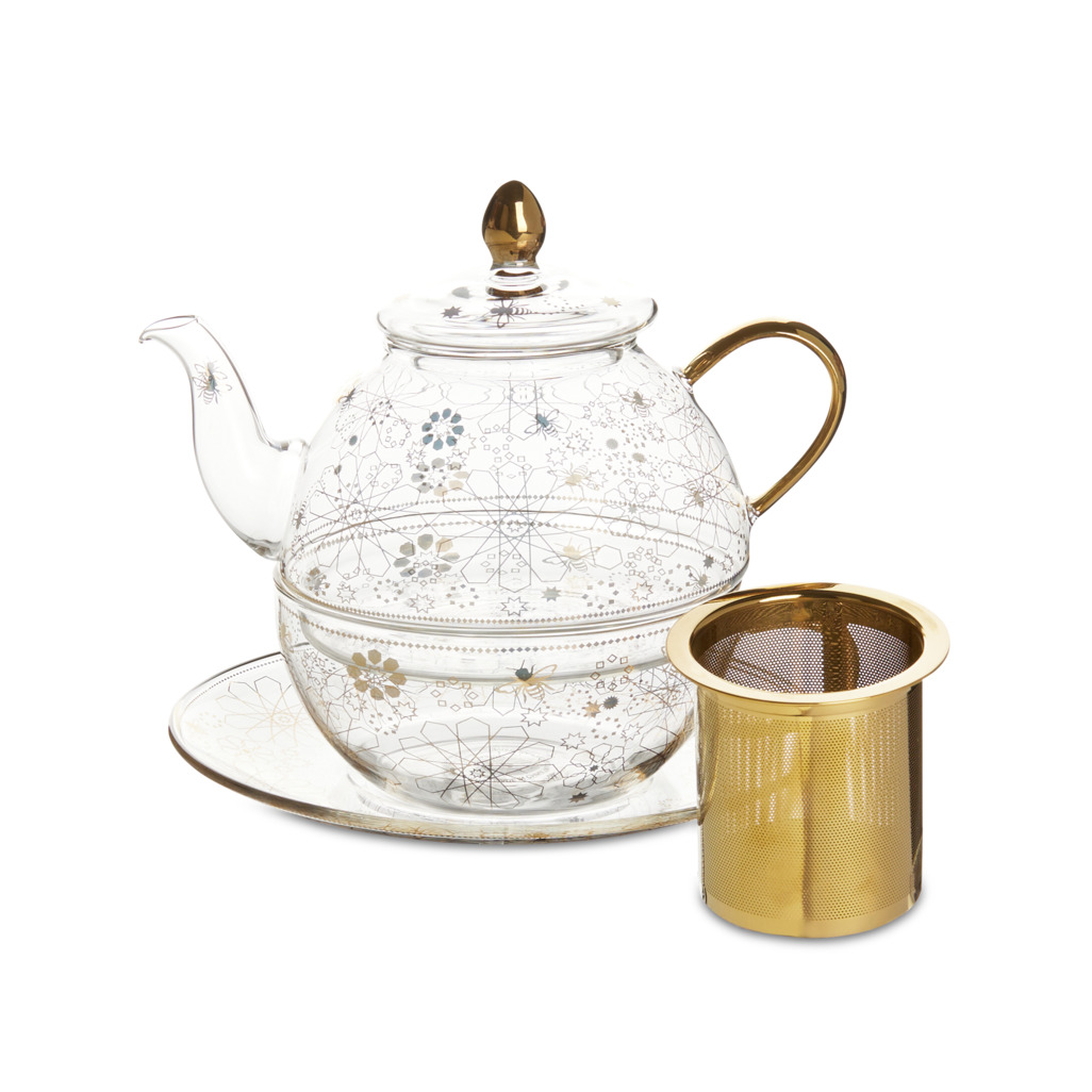 Bee Moroccan Glass Tea For One image number 1