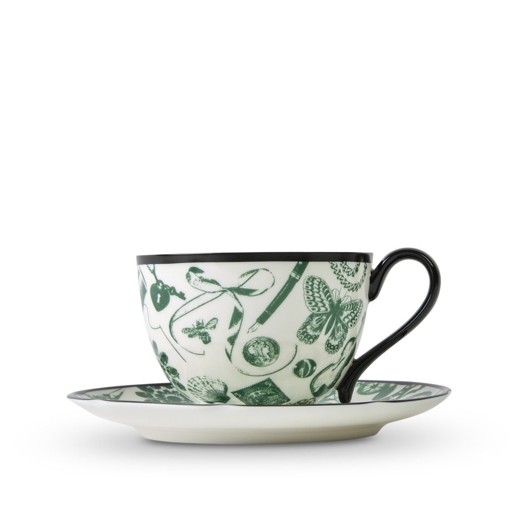 Curios Cup & Saucer Emerald image number 1