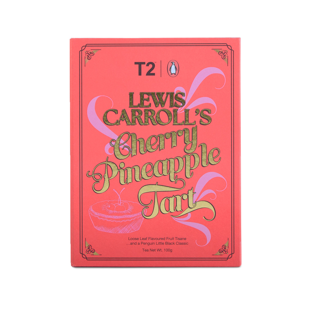 T2 x Penguin Books – Lewis Carroll’s Cherry Pineapple Tart Loose Leaf Tea Book 100g image number 3