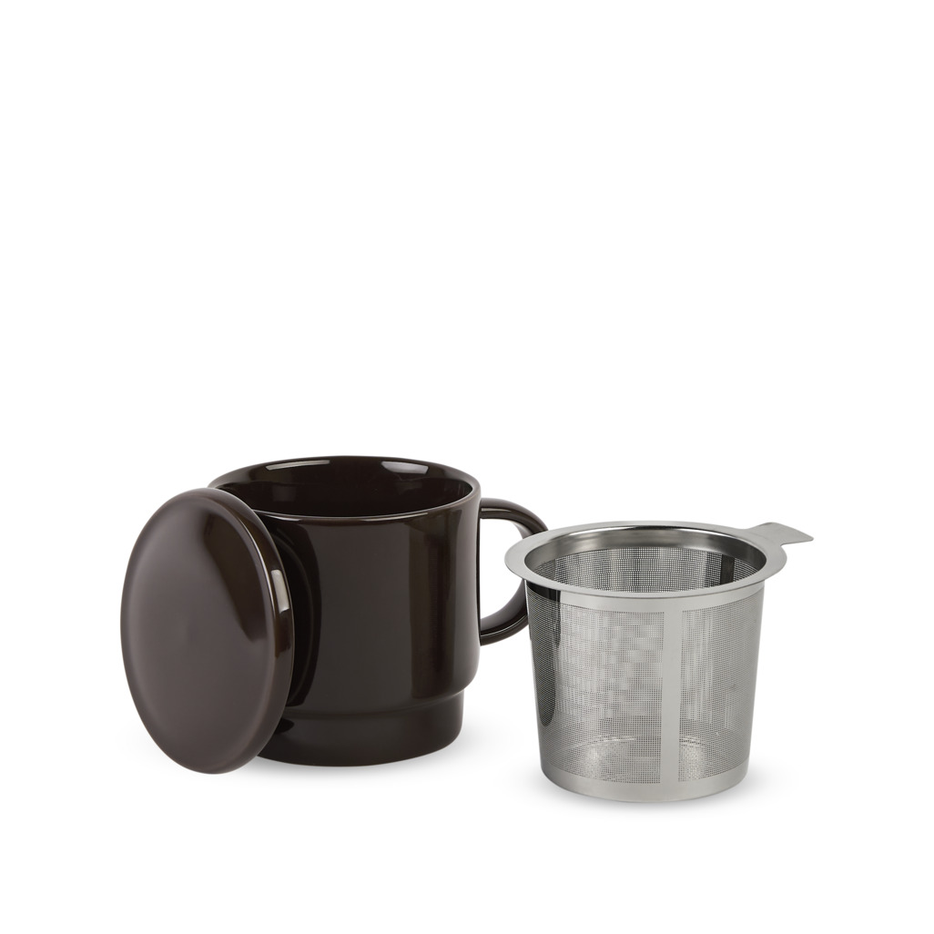 Billy Mug With Infuser Chocolate image number 1