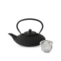 Cast Iron Teapot Hobnail Large Black 800ml image number 1