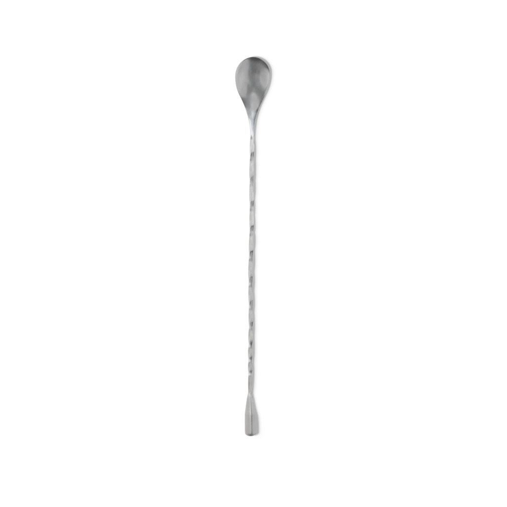 Long Handle Twisted Spoon Silver image number 0