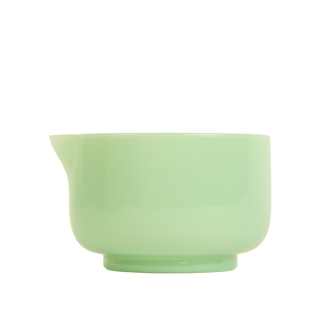 Milk Glass Matcha Bowl Jade image number 0