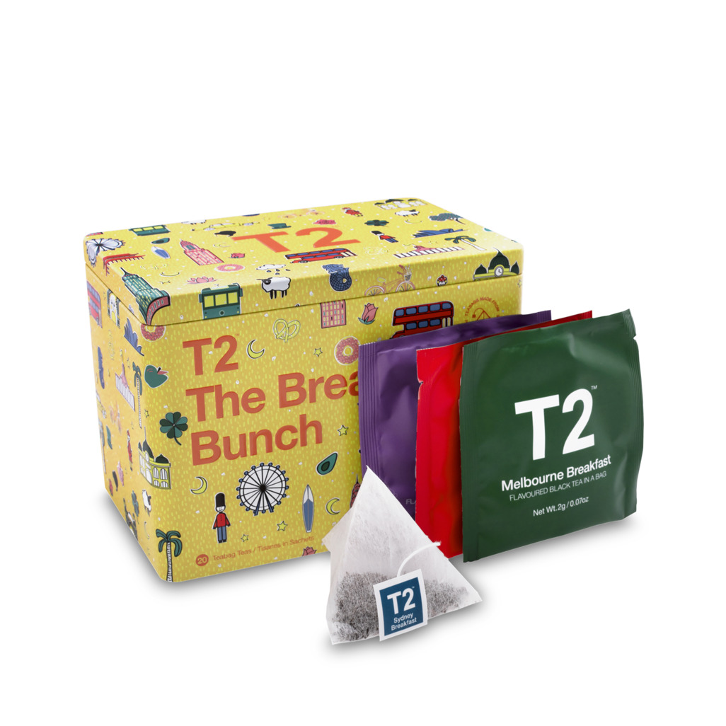 t2tea.com | The Breakfast Bunch Teabag Collection Tin