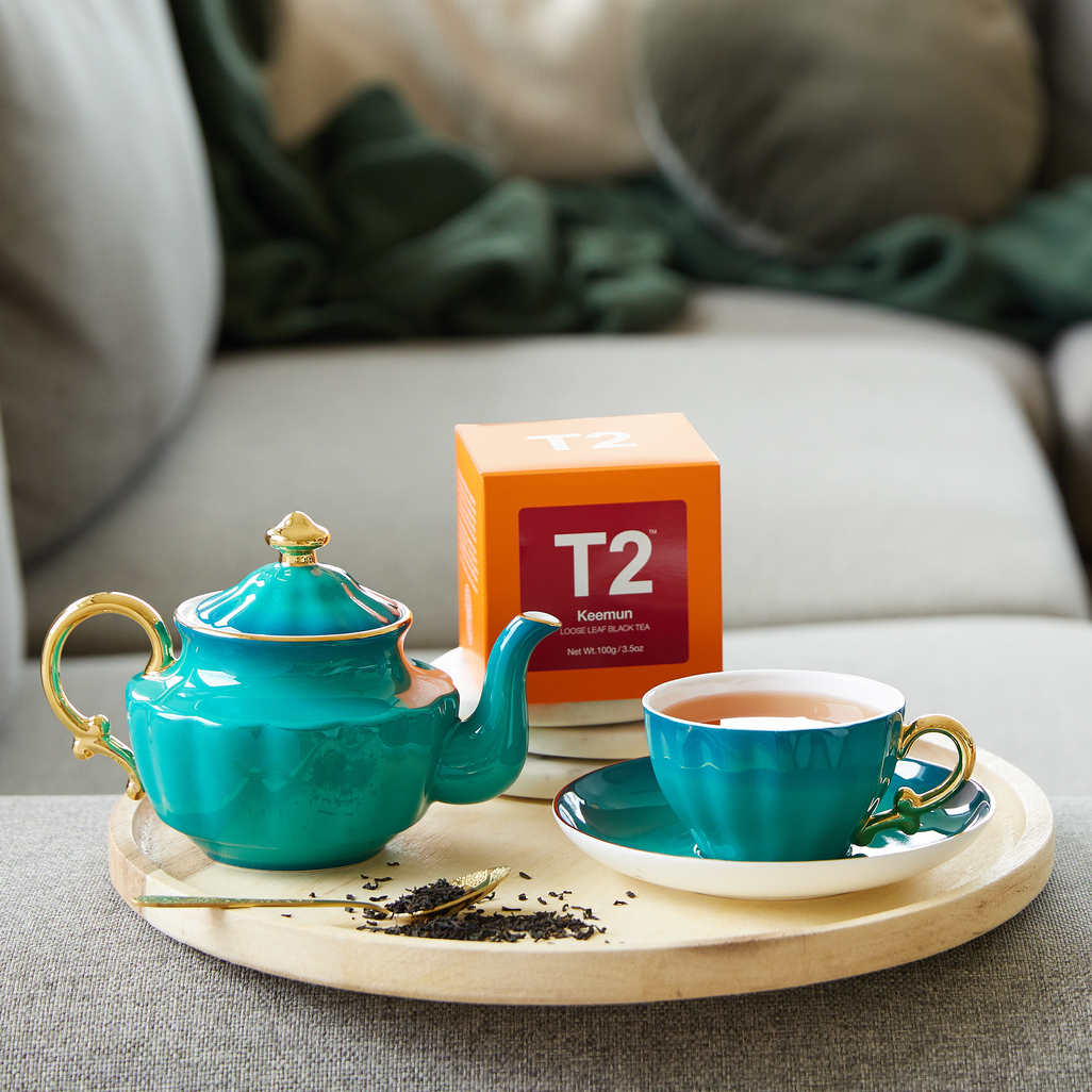 Ombre Opulence Tea For One Peacock image number 6