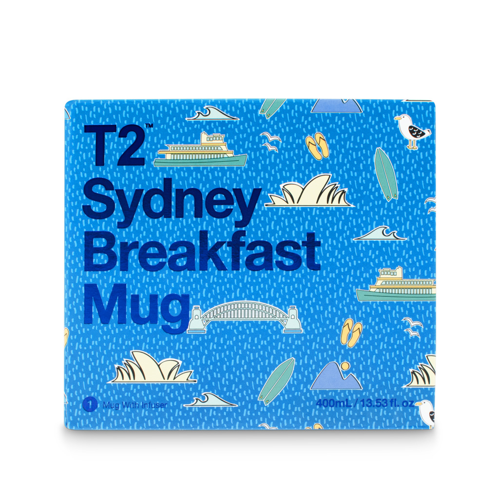 Boxed Iconic Sydney Breakfast Mug With Infuser image number 5
