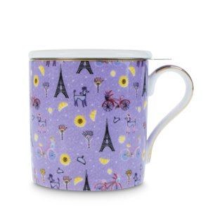 Iconic French Earl Grey Mug with Infuser