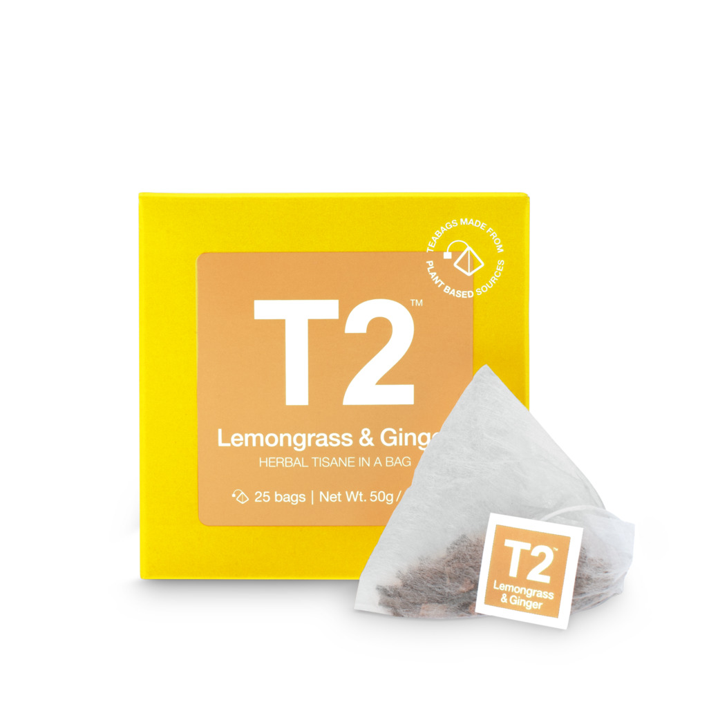 Lemongrass and Ginger Tea Bag Cube 25 pack image number 0
