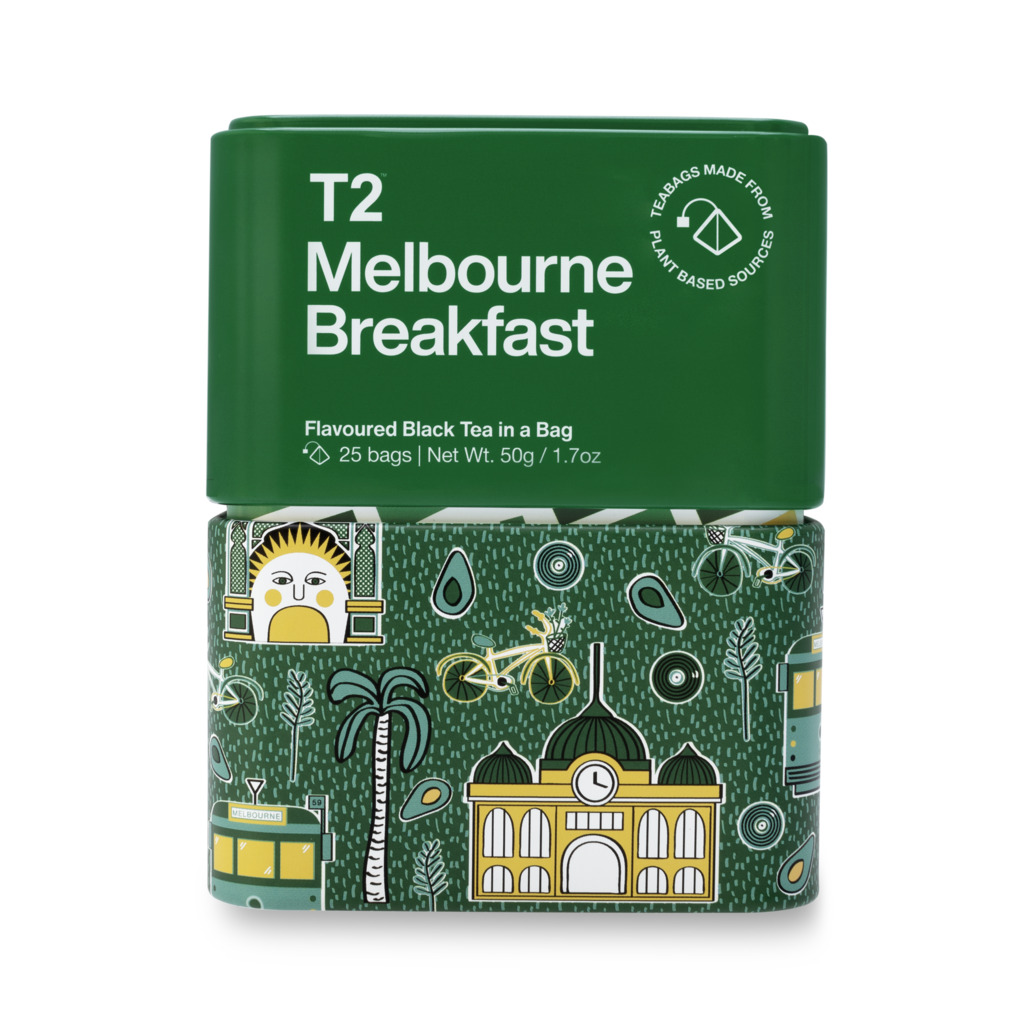 Melbourne Breakfast Tea Bag Icon Tin 25 pack image number 2