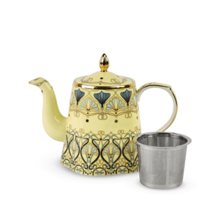 Toulouse Tall Teapot Lemon