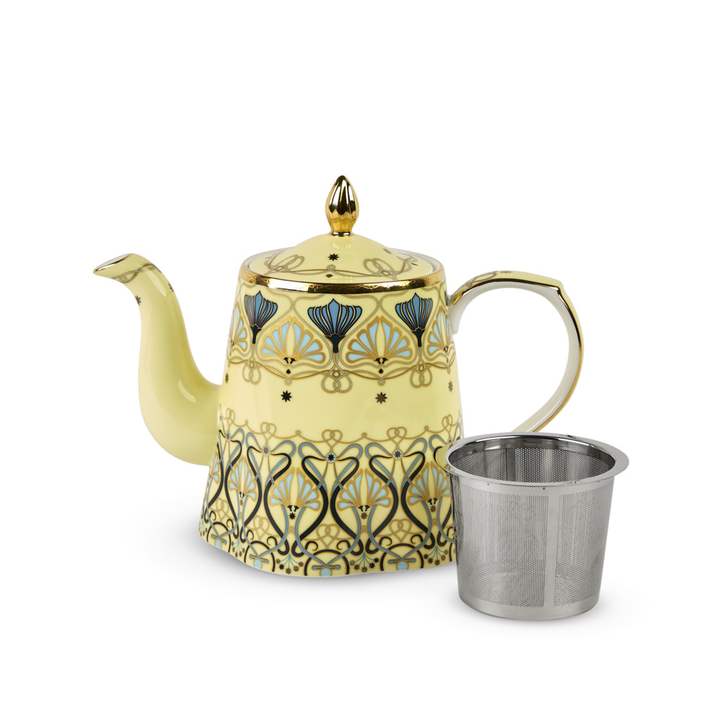 Toulouse Tall Teapot Lemon image number 1