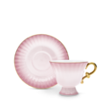 Ombre Opulence Cup & Saucer Pink image number 0