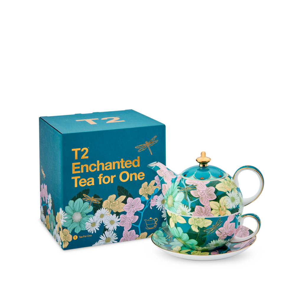 Boxed Enchanted Tea For One Turquoise image number 1