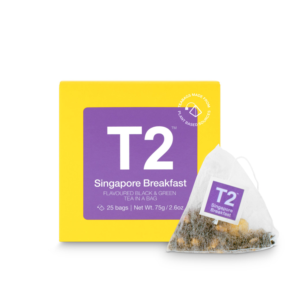 Singapore Breakfast Tea Bag Cube 25 pack image number 0