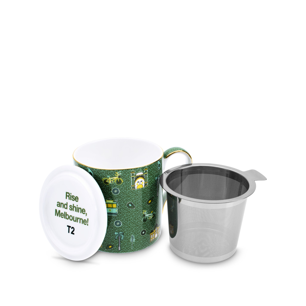 Iconic Melbourne Breakfast Mug with Infuser image number 3