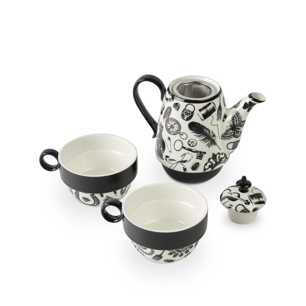 Curios Tea For Two Black image number 5