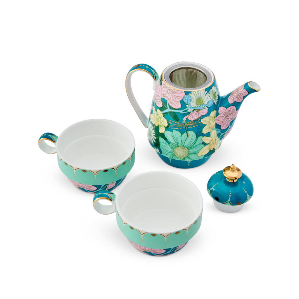 Enchanted Tea For Two Turquoise image number 5